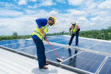 Solar Panel Cleaning Image