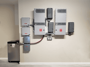 Emergency Battery Backup Installation Image