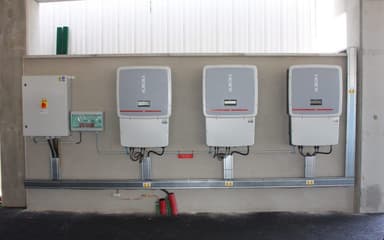 Solar Inverter Installation Image